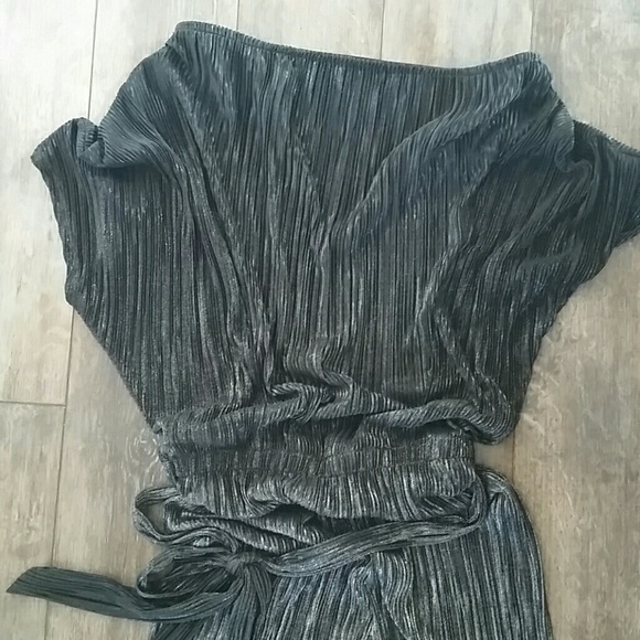 Topshop ombre shimmer jumpsuit sz 6 - Picture 3 of 4